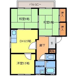 スカイハイツの物件間取画像